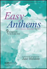 Easy Anthems #3 SAB Choral Score cover